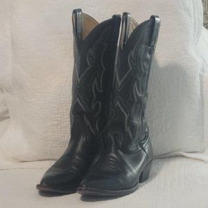 Nocona Black Vintage Cowboy Boots